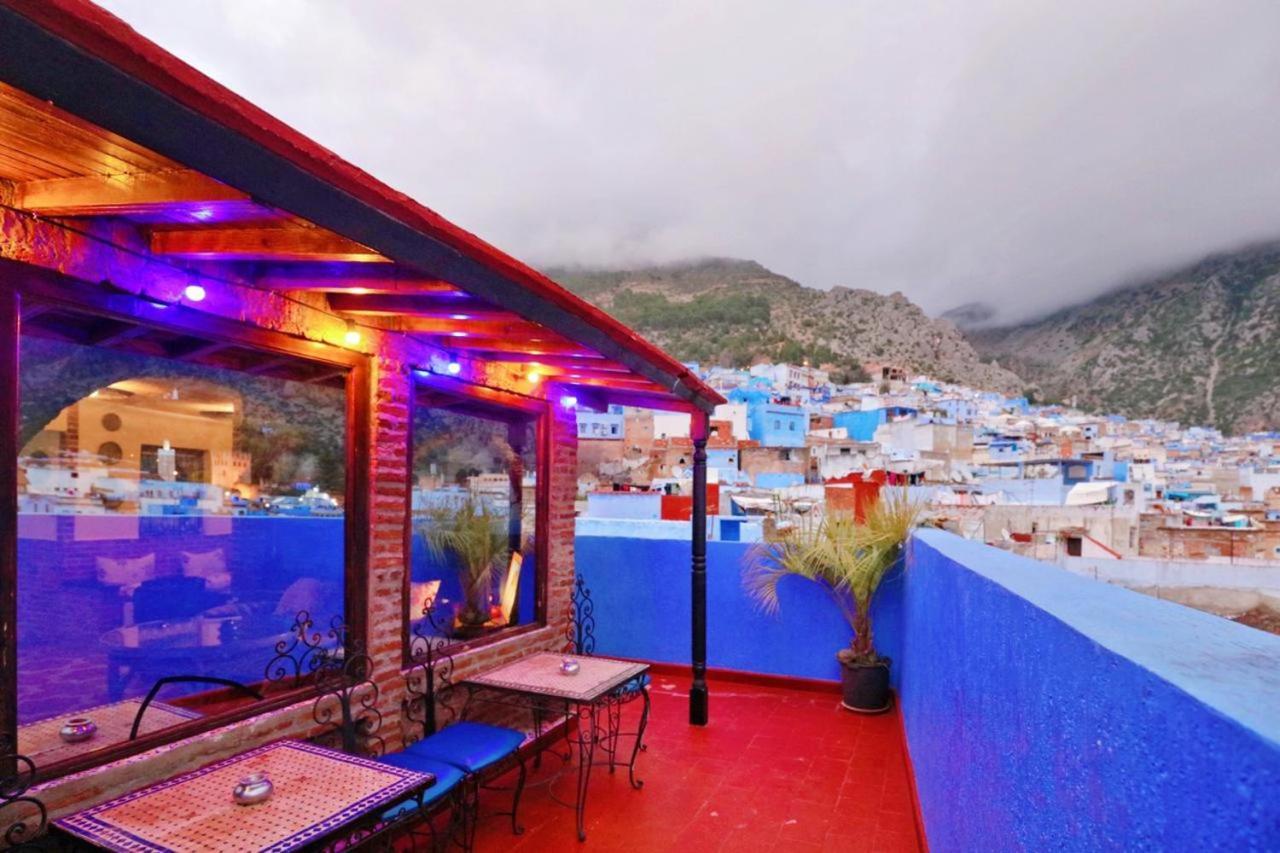 Aymane Rooftop Budget Panoramic Hotel シェフシャウエン エクステリア 写真