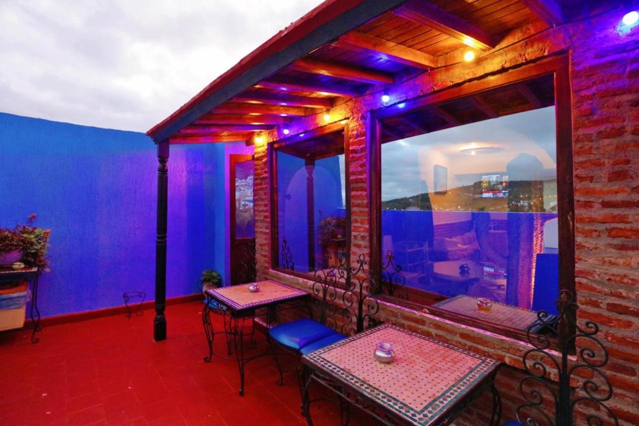 Aymane Rooftop Budget Panoramic Hotel シェフシャウエン エクステリア 写真