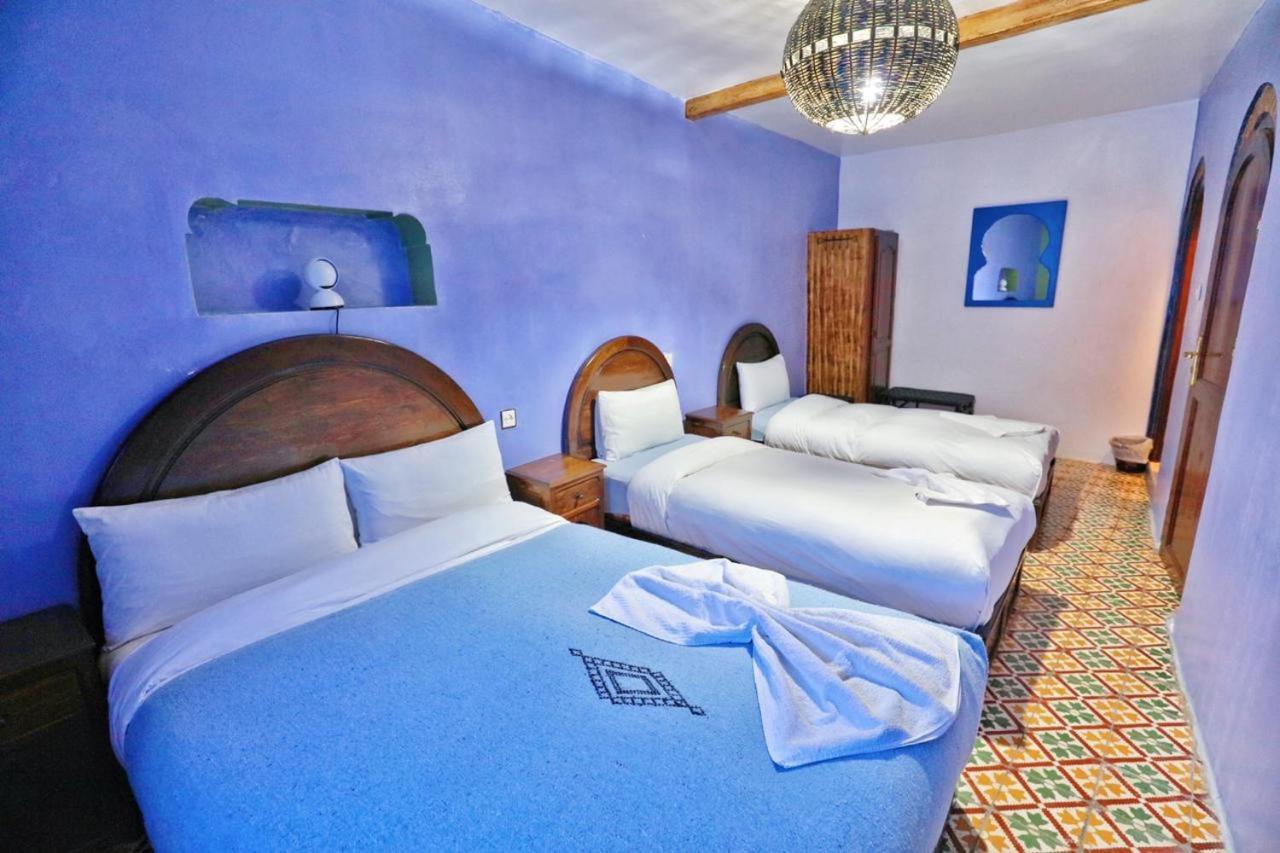 Aymane Rooftop Budget Panoramic Hotel シェフシャウエン エクステリア 写真
